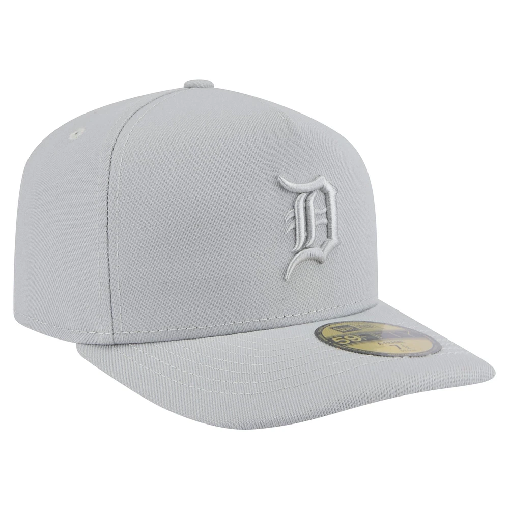 Men's New Era  Gray Detroit Tigers Colorpack 59FIFTY Fitted Hat