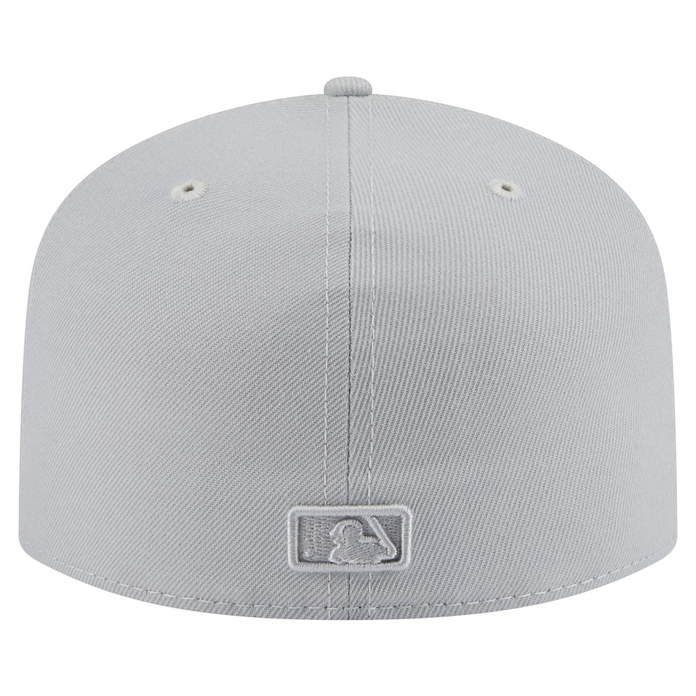 Men's New Era  Gray Detroit Tigers Colorpack 59FIFTY Fitted Hat