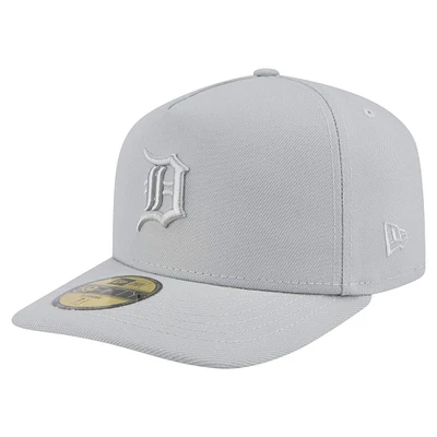 Men's New Era  Gray Detroit Tigers Colorpack 59FIFTY Fitted Hat