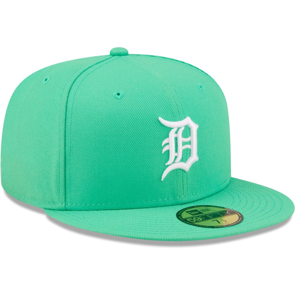 Detroit Tigers MLB 7 3/4 59Fifty New Era Hat Fitted Cap Green Men in 2023