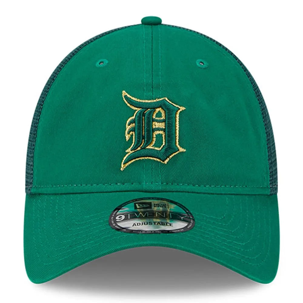 New Era Detroit Tigers 2023 St Patricks Day 9TWENTY Adjustable Hat - Green