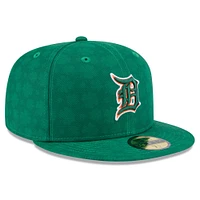 Men's New Era Kelly Green Detroit Tigers St. Patrick's Day 59FIFTY Fitted Hat