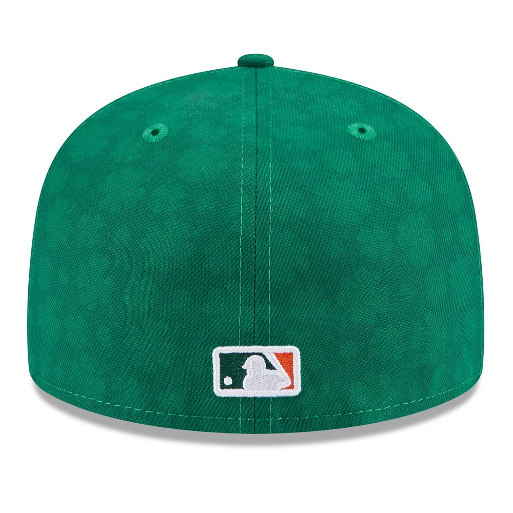 Men's New Era Kelly Green Detroit Tigers St. Patrick's Day 59FIFTY Fitted Hat