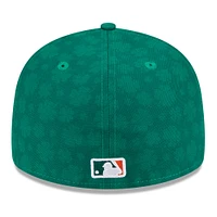 Casquette ajustée 59FIFTY à profil bas pour homme Detroit Tigers de New Era, vert Kelly