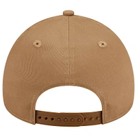 Casquette réglable kaki Detroit Tigers A-Frame 9FORTY New Era pour hommes