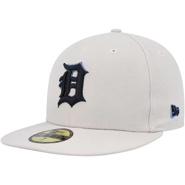 Men's Detroit Tigers New Era Tan Wheat 59FIFTY Fitted Hat