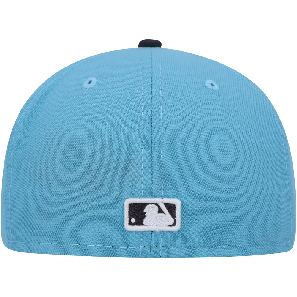 Men's New Era Light Blue Detroit Tigers Color Pack 59FIFTY Fitted Hat