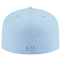 Men's New Era  Light Blue Detroit Tigers Color Pack A-Frame 59FIFTY Fitted Hat
