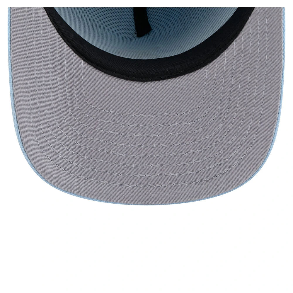 Men's New Era  Light Blue Detroit Tigers Color Pack A-Frame 59FIFTY Fitted Hat