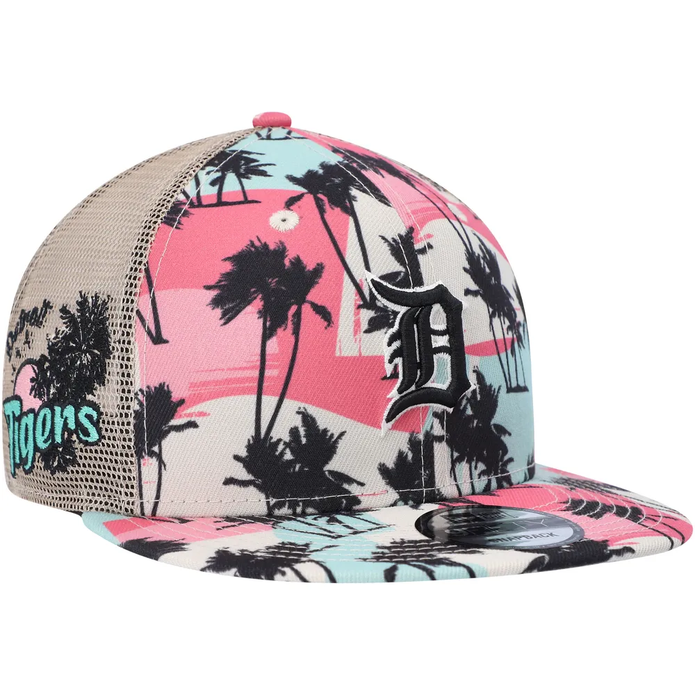 Detroit Tigers New Era Tropic Floral Golfer Snapback Hat