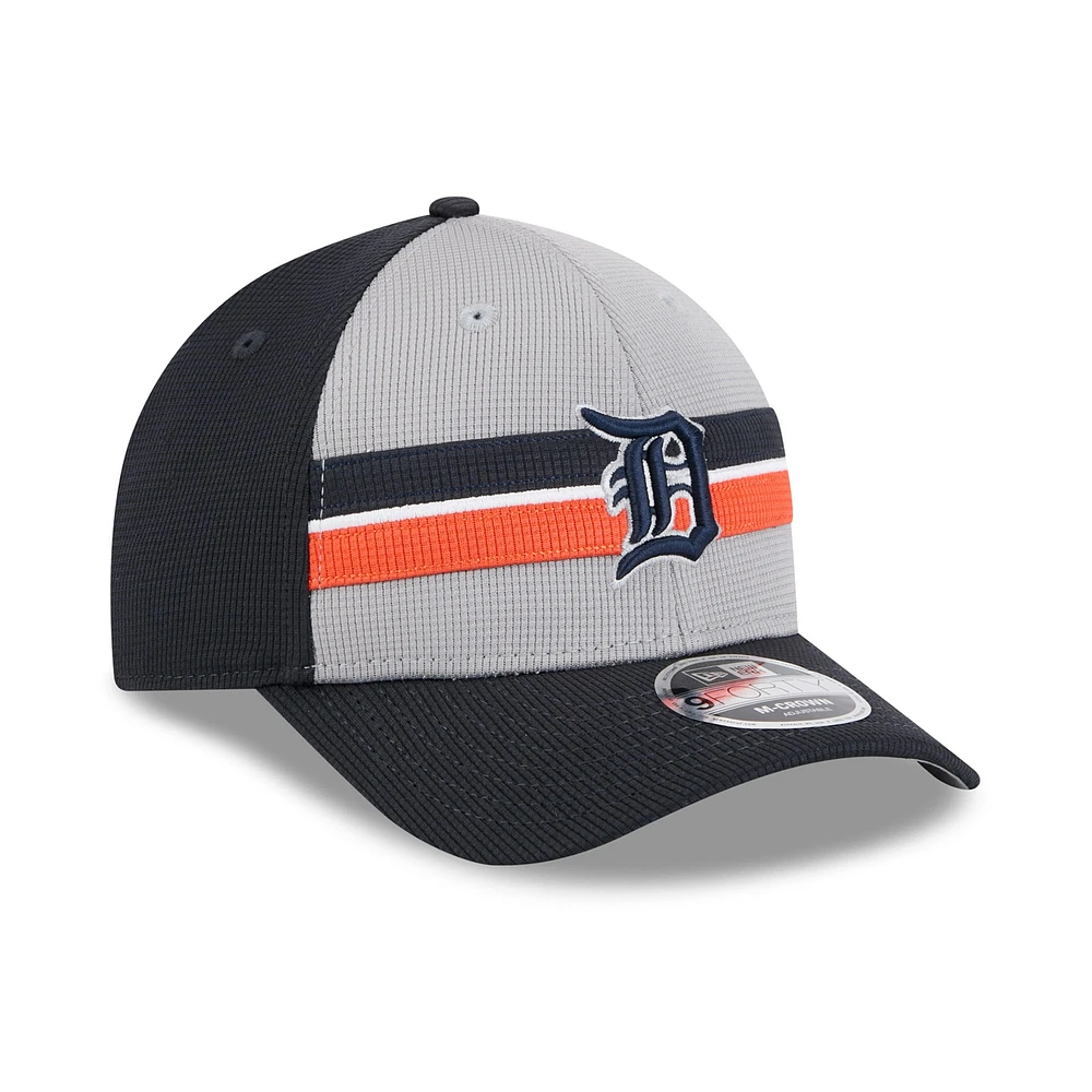 Men's New Era  Navy/Gray Detroit Tigers 2025 Batting Practice 9FORTY M-Crown Adjustable Hat