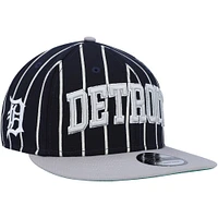 Casquette snapback 9FIFTY pour homme des Detroit Tigers City Arch bleu marine/gris New Era