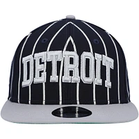 Casquette snapback 9FIFTY pour homme des Detroit Tigers City Arch bleu marine/gris New Era