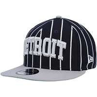 Casquette snapback 9FIFTY pour homme des Detroit Tigers City Arch bleu marine/gris New Era