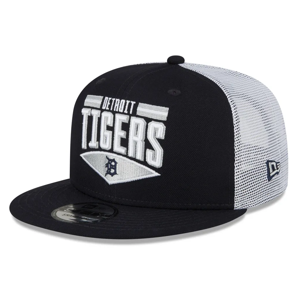 Lids Detroit Tigers New Era Base Trucker 9FIFTY Snapback Hat