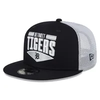 Men's Detroit Tigers New Era Navy/White Mesh Fresh 9FIFTY Snapback Hat