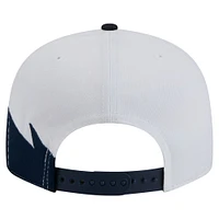 Men's New Era Navy/White Detroit Tigers Jagged 9FIFTY Snapback Hat
