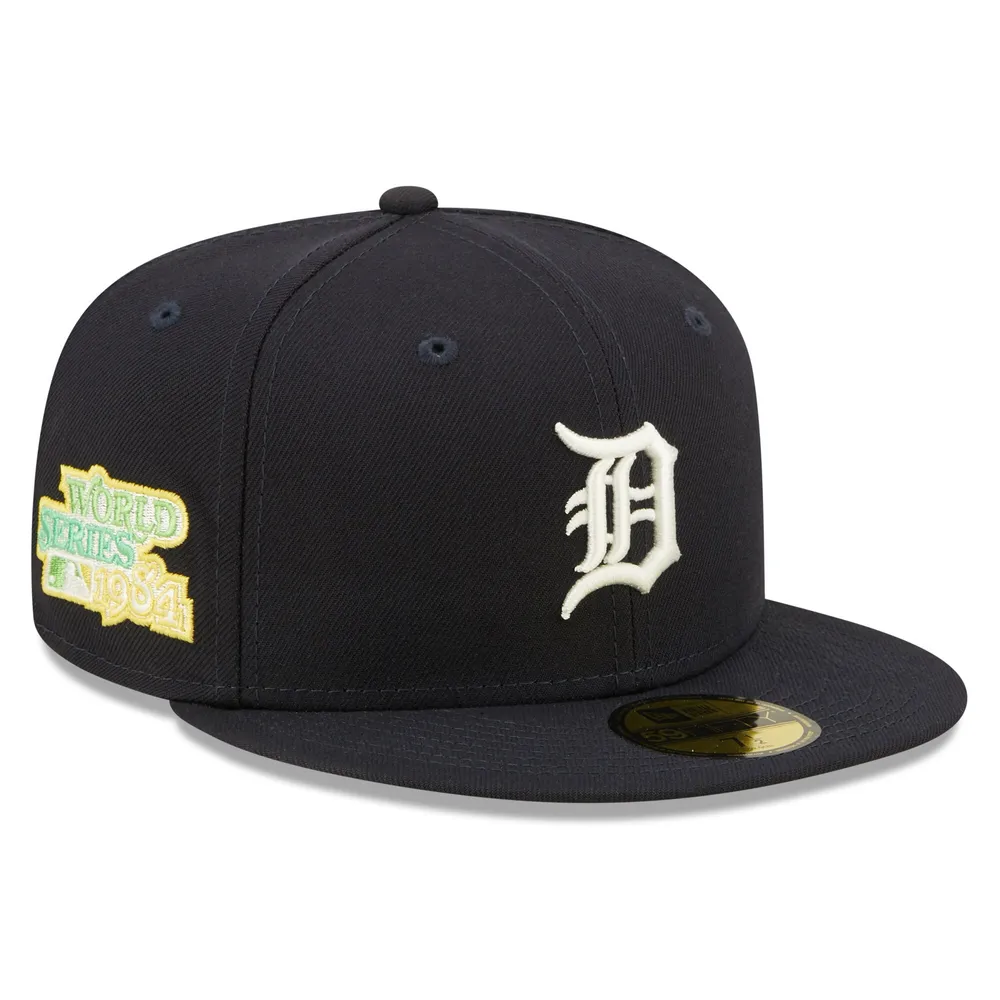 Lids Detroit Tigers New Era 1984 World Series Champions Citrus Pop UV  59FIFTY Fitted Hat - Navy