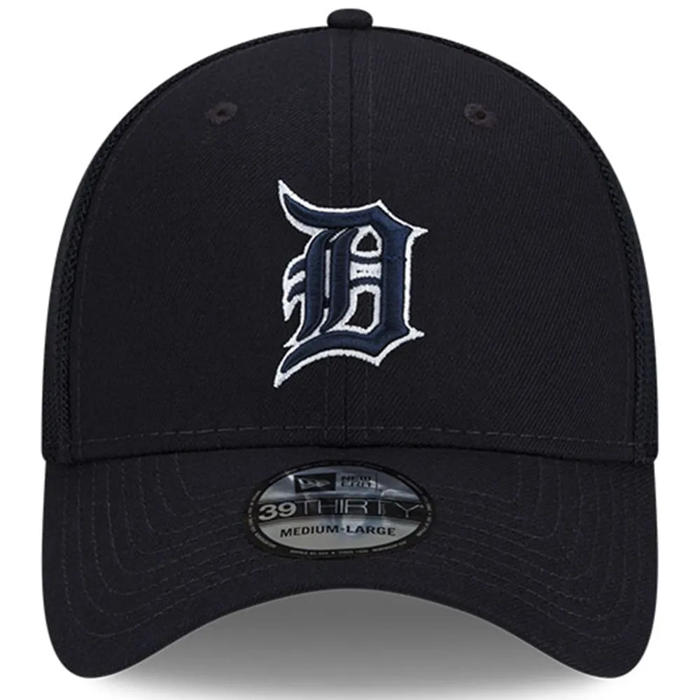 Men's Fanatics Branded Natural/Navy Detroit Tigers Fitted Hat in 2023