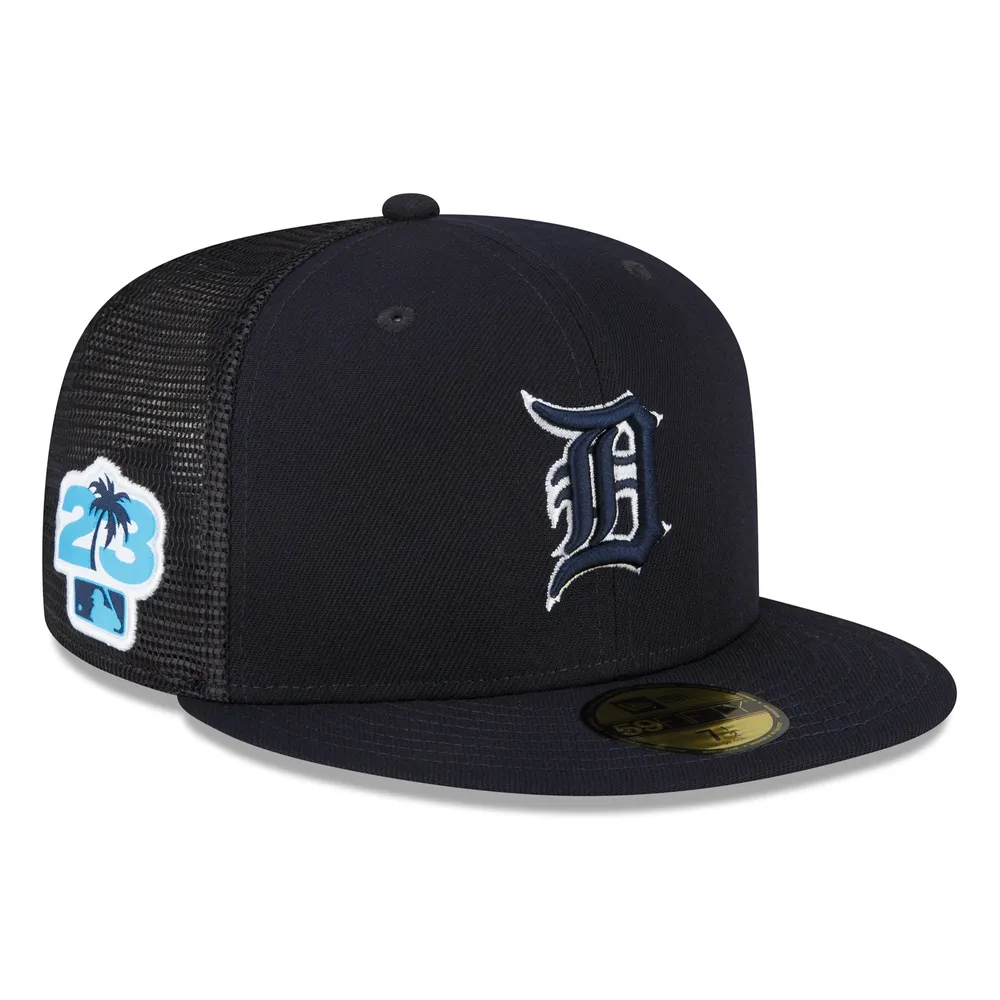  New Era 59Fifty Hat MLB Basic Detroit Tigers Black/White Fitted  Baseball Cap (7 1/4) : Sports & Outdoors