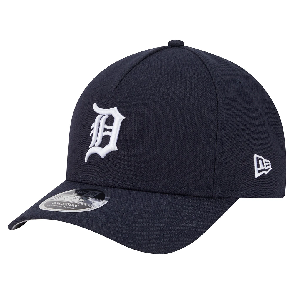 Casquette ajustable 9FORTY M-Crown bleu marine pour homme des Detroit Tigers de New Era
