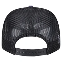 Casquette extensible à bouton-pression New Era bleu marine Detroit Tigers Adventure Drinks Pattern 9SEVENTY pour homme