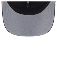 Casquette extensible à bouton-pression New Era bleu marine Detroit Tigers Adventure Drinks Pattern 9SEVENTY pour homme