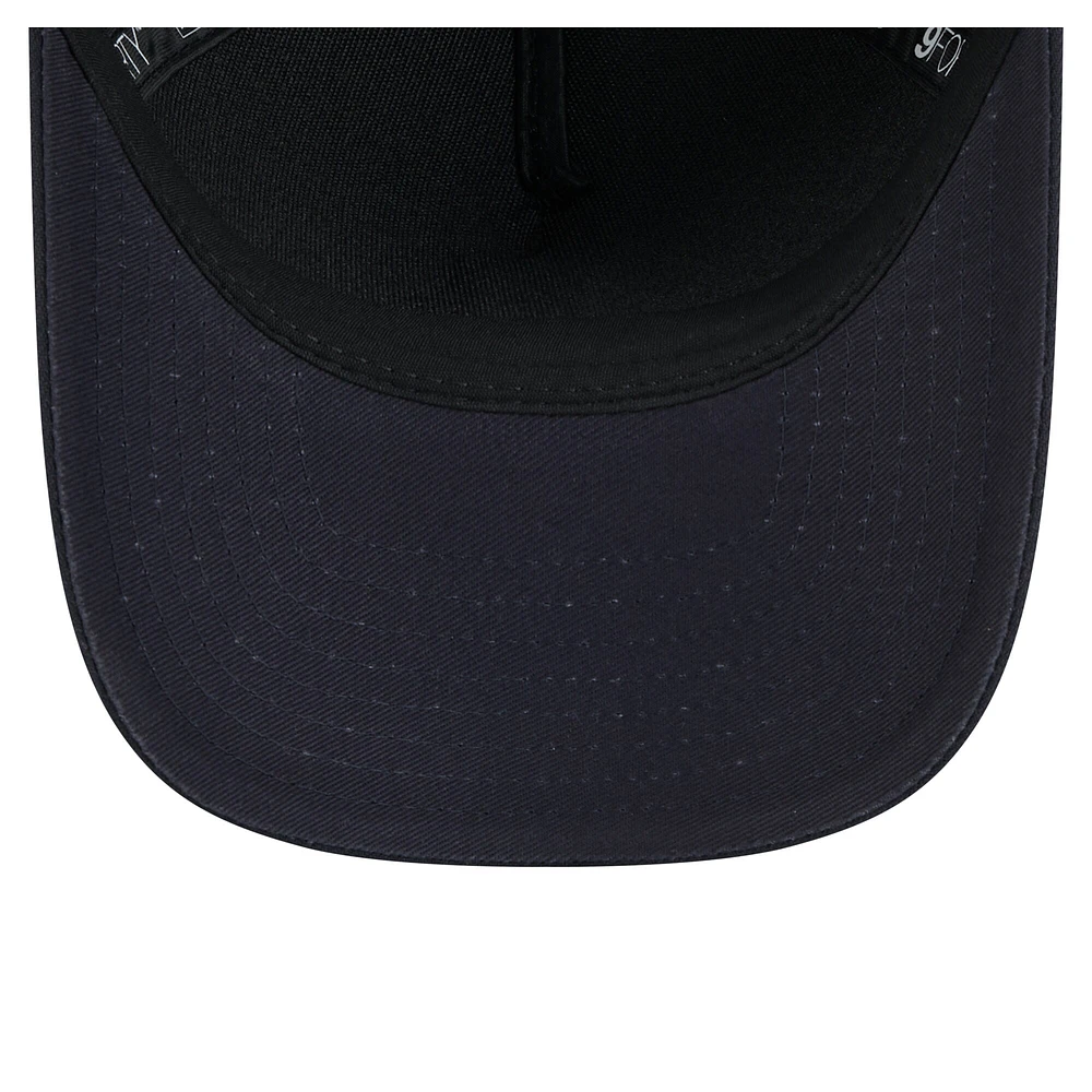 Casquette ajustable New Era 9FORTY M-Crown A-Frame bleu marine pour homme, motif drapeau américain, Detroit Tigers