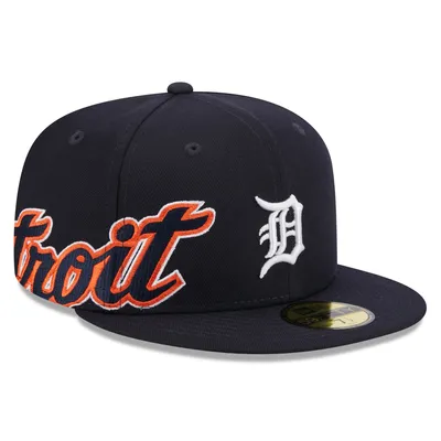 Detroit Tigers New Era Arch 59FIFTY Fitted Hat - Navy