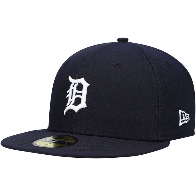 Casquette ajustée 59FIFTY pour homme New Era bleu marine Detroit Tigers Authentic Collection On-Field Home