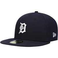 Detroit Tigers New Era Home Authentic Collection On-Field Logo 59FIFTY  Fitted Hat - Navy