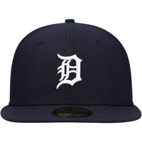 Detroit Tigers New Era Home Authentic Collection On-Field Logo 59FIFTY  Fitted Hat - Navy