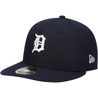 New Era 59FIFTY MLB Detroit Tigers Black and White Basic Fitted Hat