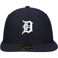 Men's New Era Navy Detroit Tigers Authentic Collection On-Field Home Low Profile 59FIFTY Fitted Hat