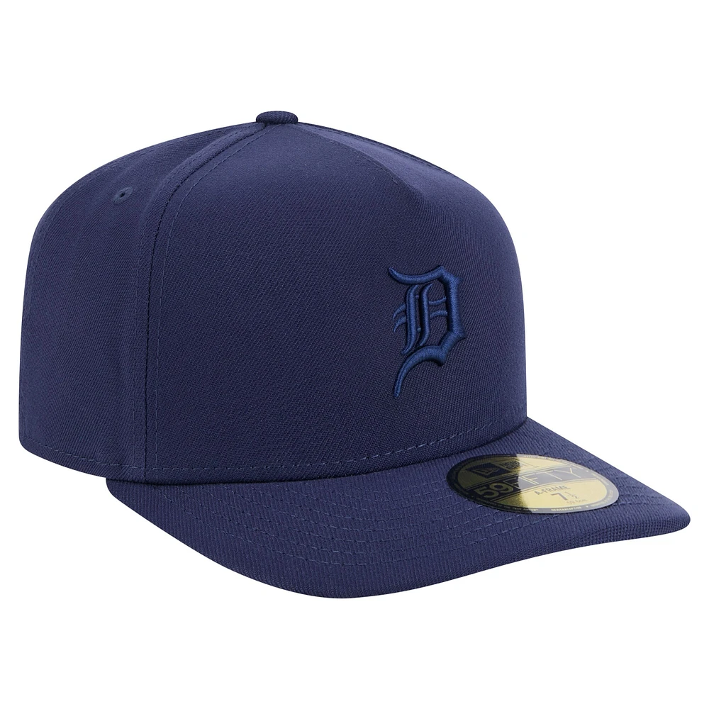 Casquette ajustée New Era 59FIFTY bleu marine Detroit Tigers Color Pack pour homme