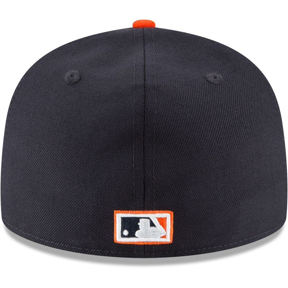 Men's New Era Navy Detroit Tigers Cooperstown Collection Wool 59FIFTY Fitted Hat