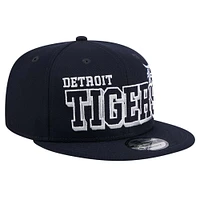 Men's New Era Navy Detroit Tigers Game Day Bold 9FIFTY Snapback Hat