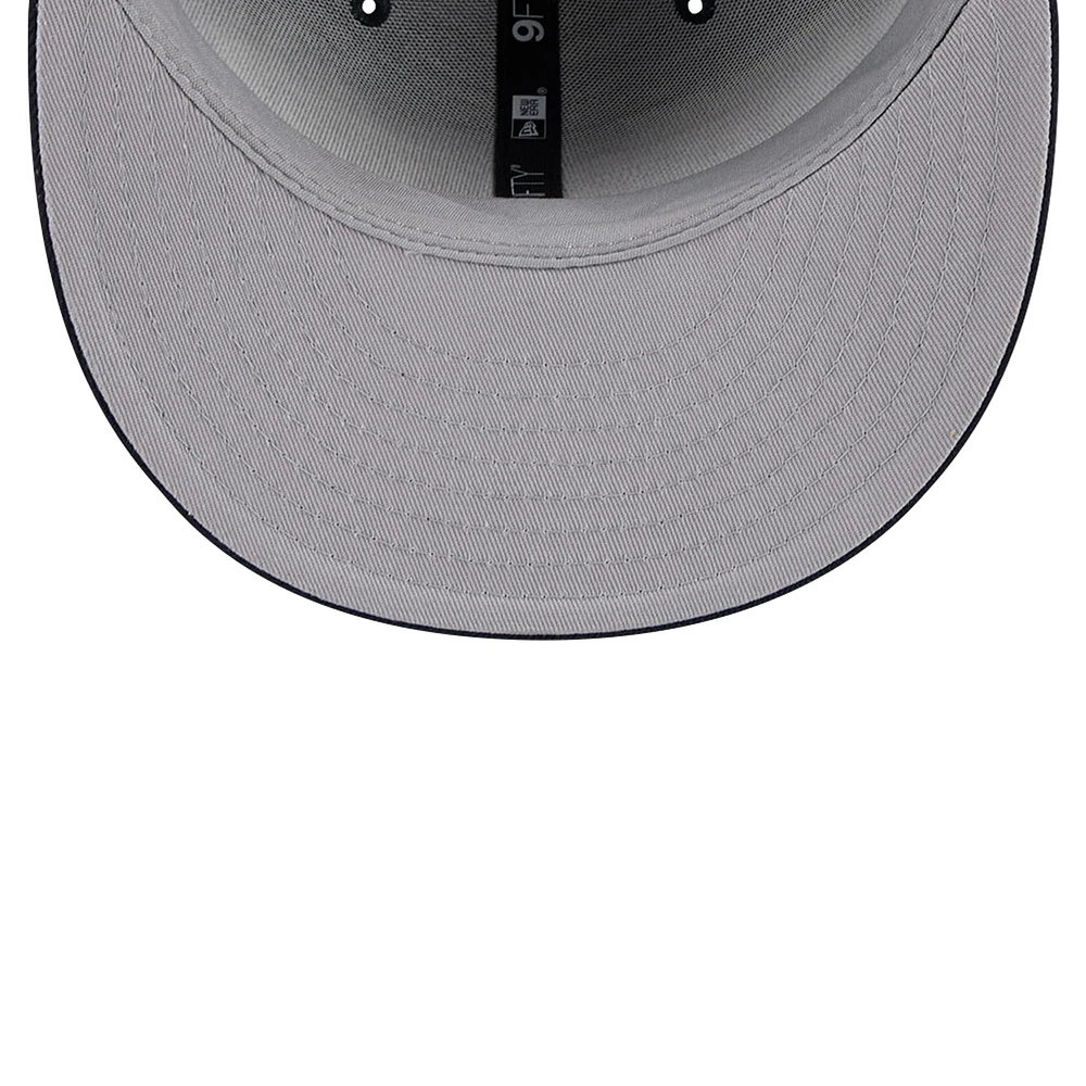 Casquette Snapback 9FIFTY Game Day Bold des Detroit Tigers New Era pour hommes, bleu marine