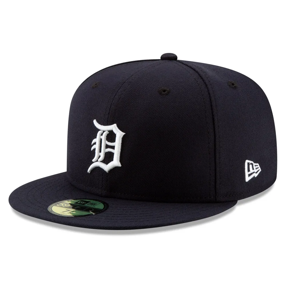 Lids Detroit Tigers New Era Home Authentic Collection On-Field Logo 59FIFTY  Fitted Hat - Navy