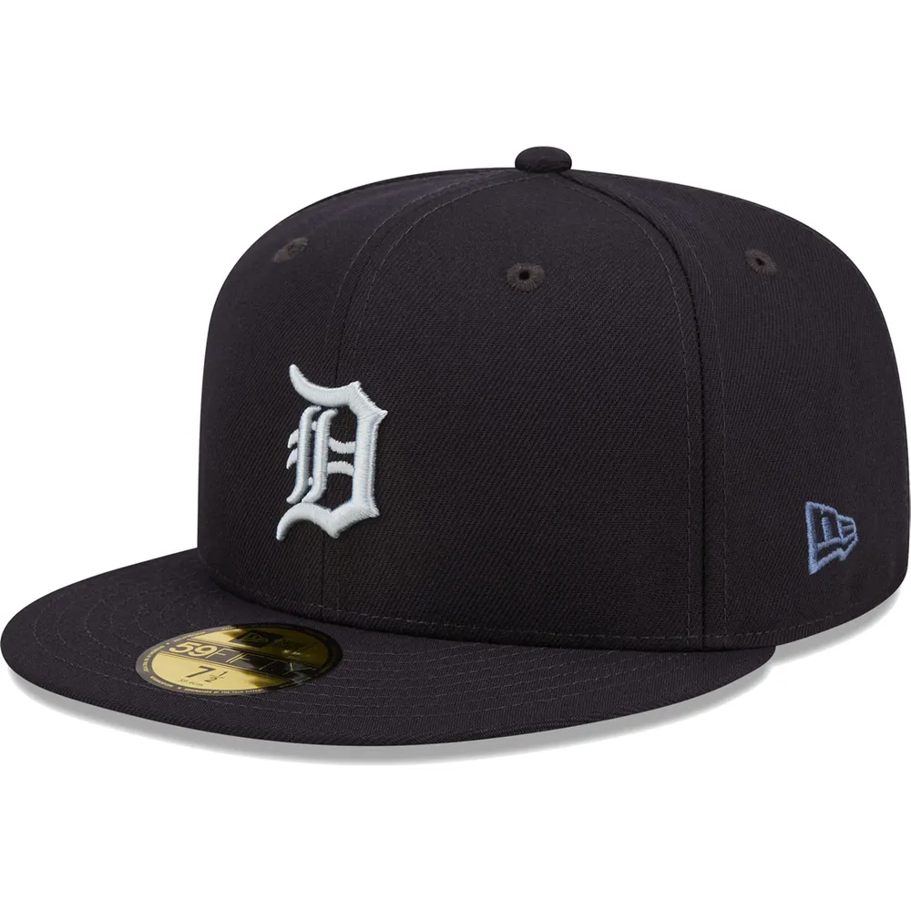 Men's New Era Royal Detroit Tigers White Logo 59FIFTY Fitted Hat 
