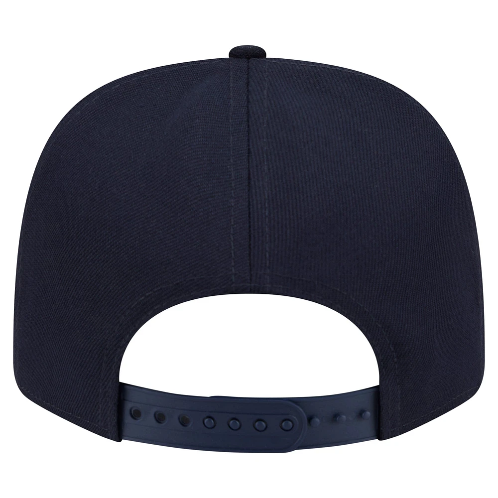 Men's New Era Navy Detroit Tigers Multi-Rope 9SEVENTY Stretch-Snap Hat