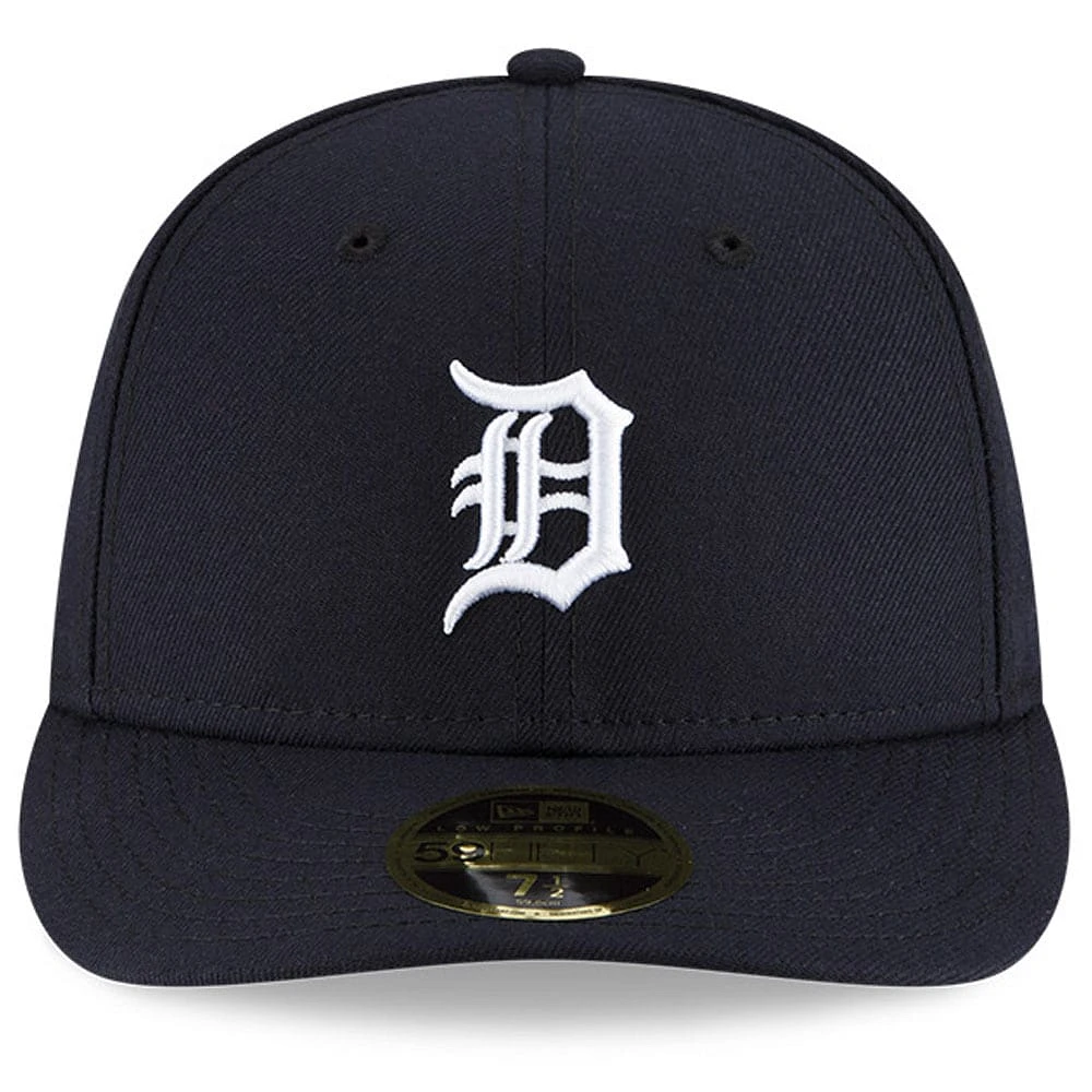 Men's New Era Navy Detroit Tigers National Baseball Hall of Fame Low Profile 59FIFTY Fitted Hat