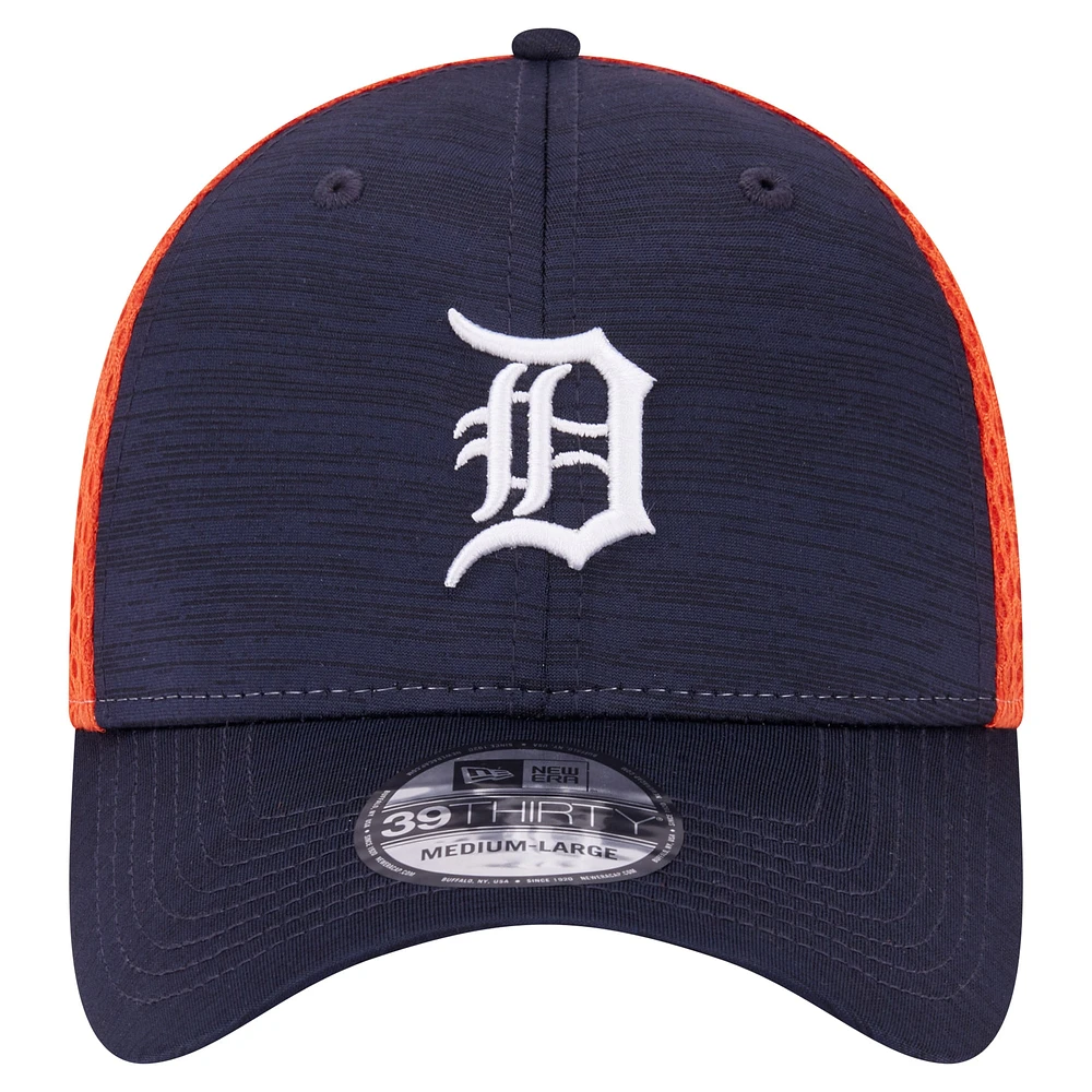 Men's New Era Navy Detroit Tigers Neo 39THIRTY Flex Hat