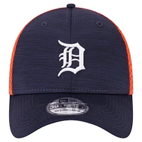 Casquette flexible Neo 39THIRTY des Detroit Tigers New Era pour hommes, bleu marine