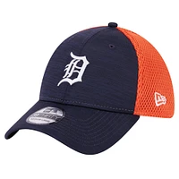 Casquette flexible Neo 39THIRTY des Detroit Tigers New Era pour hommes, bleu marine