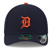 Men's New Era  Navy Detroit Tigers Player Replica 9FORTY Adjustable Hat