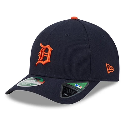Men's New Era  Navy Detroit Tigers Player Replica 9FORTY Adjustable Hat