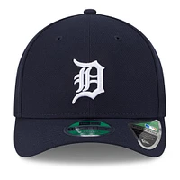 Men's New Era  Navy Detroit Tigers Player Replica 9FORTY Adjustable Hat