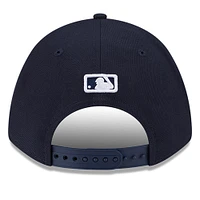 Men's New Era  Navy Detroit Tigers Player Replica 9FORTY Adjustable Hat