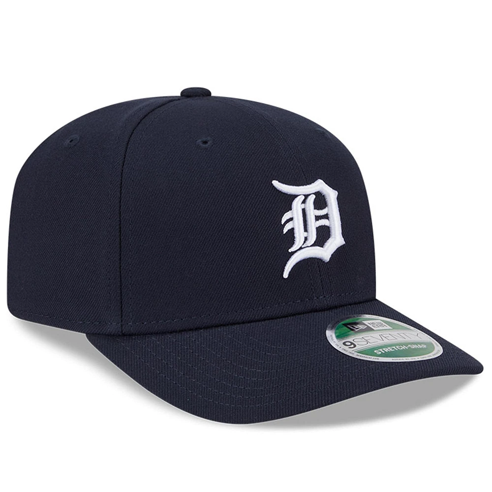 Men's New Era  Navy Detroit Tigers Player Replica 9SEVENTY Adjustable Hat